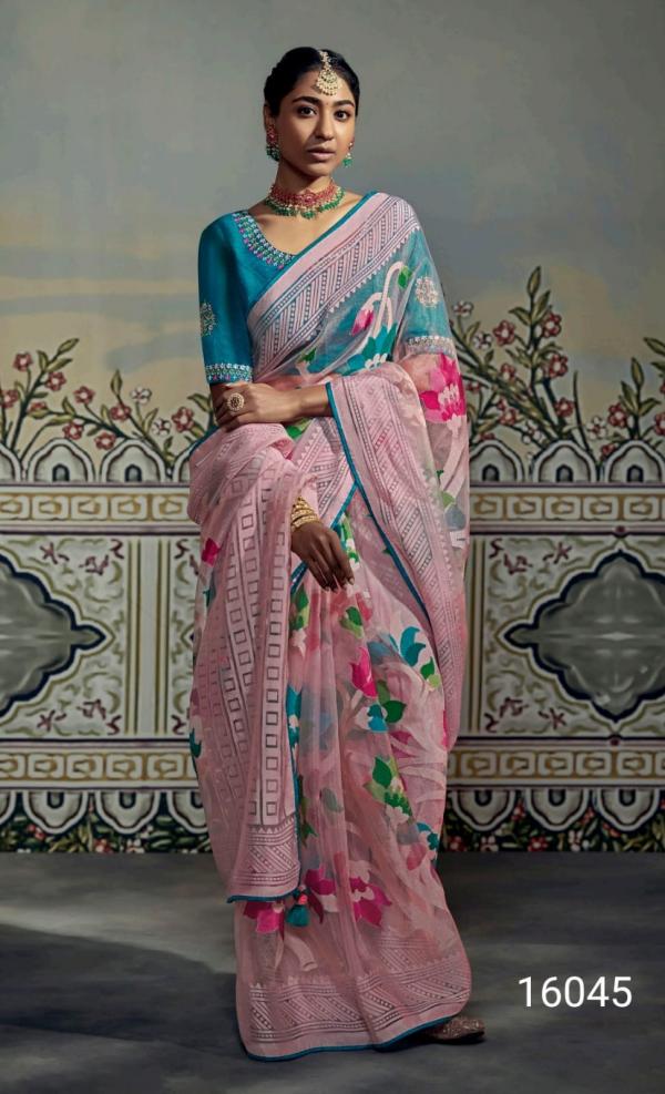 Kimora Meera Premium Soft Brasso Saree Collection